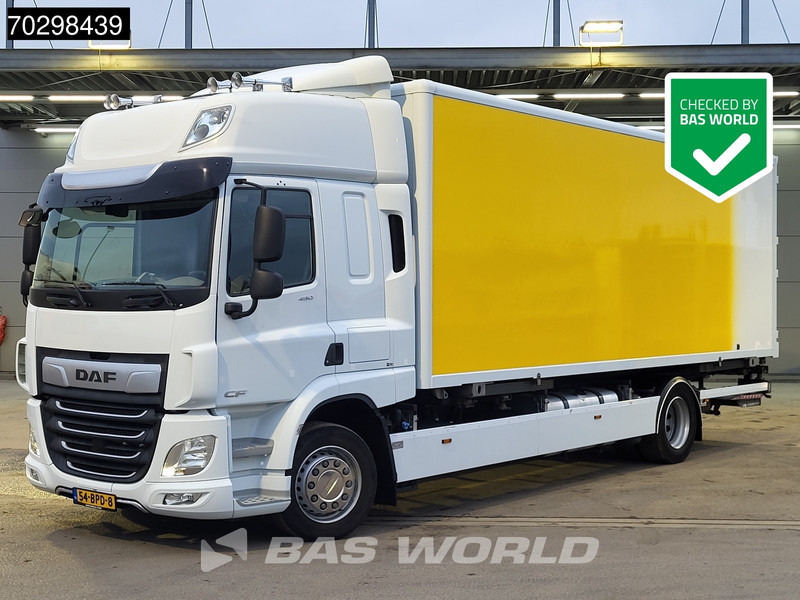 DAF CF 450 CF 4X2 BDF truck 2000kg Ladebordwand Air suspension Automatic Euro 6 - Caminhão transportador de contêineres/ Caixa móvel: foto 1 DAF CF 450 CF 4X2 BDF truck 2000kg Ladebordwand Air suspension Automatic Euro 6 - Caminhão transportador de contêineres/ Caixa móvel: foto 1