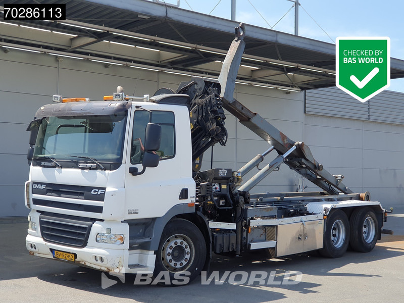 DAF CF85.360 CF 6X2 NL-Truck Hiab 211 EP-4 HIDUO Crane + Hooklift Liftachse Euro 5 - Caminhão polibenne, Caminhão grua: foto 1 DAF CF85.360 CF 6X2 NL-Truck Hiab 211 EP-4 HIDUO Crane + Hooklift Liftachse Euro 5 - Caminhão polibenne, Caminhão grua: foto 1
