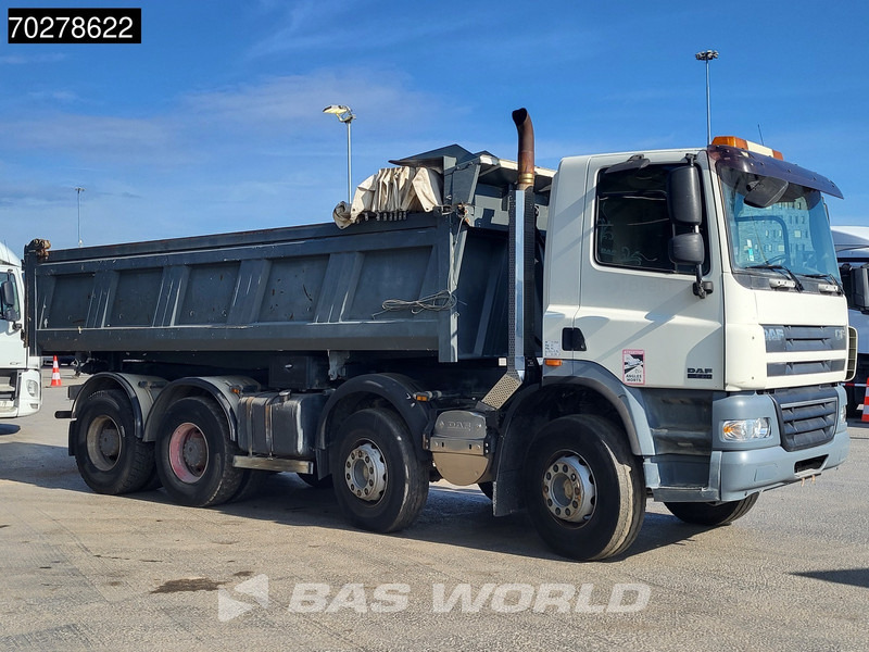 DAF CF85.410 8X4 13m3 Meiller 2-side tipper Big-Axle steel suspension Automatic Euro 4 - Caminhão basculante: foto 3 DAF CF85.410 8X4 13m3 Meiller 2-side tipper Big-Axle steel suspension Automatic Euro 4 - Caminhão basculante: foto 3