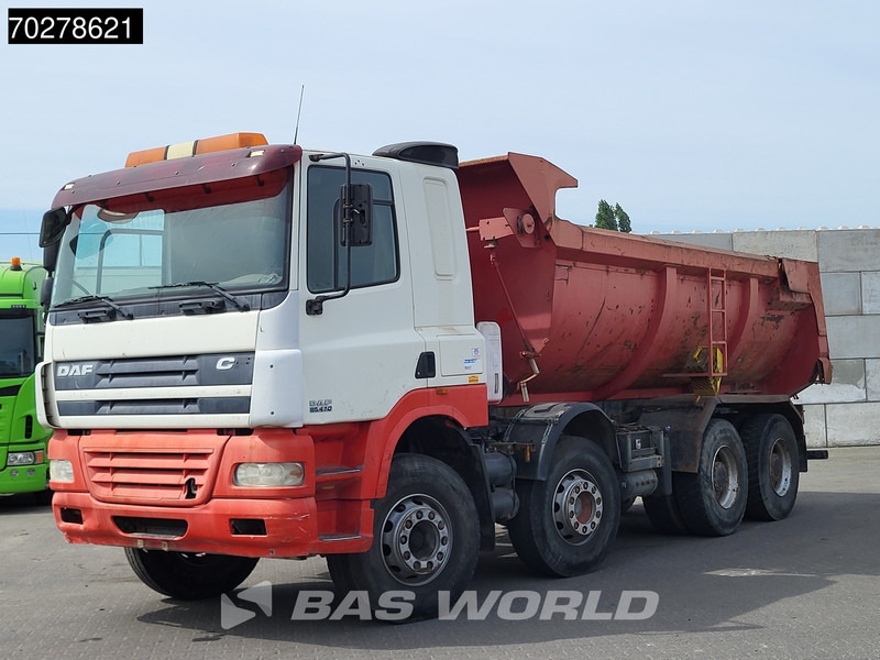 Caminhão basculante DAF CF85.410 8X4 17m3 tipper Big-Axle Manual Steelsuspension Euro 4: foto 5
