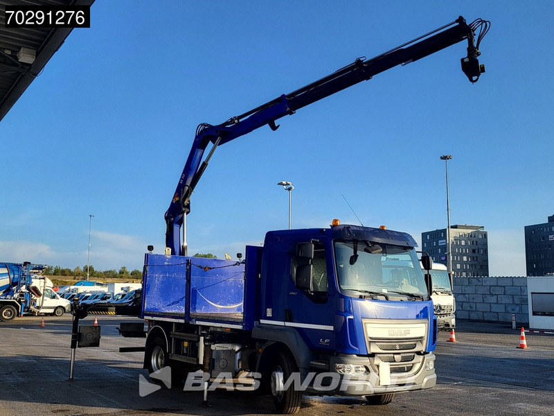 DAF LF 260 LF 4X2 HIAB 111 B-2 Hiduo Crane Automatic ACC Euro 6 - Camião de caixa aberta/ Plataforma, Caminhão grua: foto 3 DAF LF 260 LF 4X2 HIAB 111 B-2 Hiduo Crane Automatic ACC Euro 6 - Camião de caixa aberta/ Plataforma, Caminhão grua: foto 3
