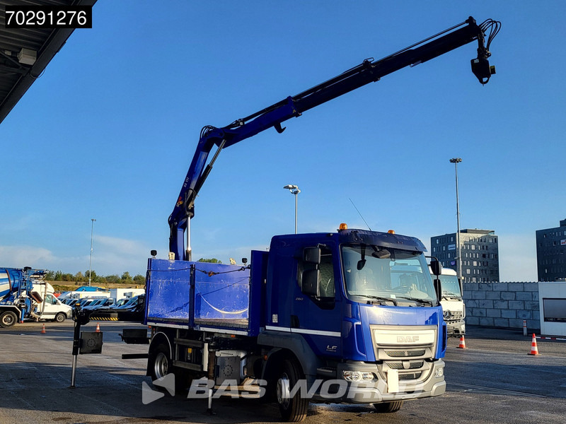 DAF LF 260 LF 4X2 HIAB 111 B-2 Hiduo Crane Automatic ACC Euro 6 - Camião de caixa aberta/ Plataforma, Caminhão grua: foto 3 DAF LF 260 LF 4X2 HIAB 111 B-2 Hiduo Crane Automatic ACC Euro 6 - Camião de caixa aberta/ Plataforma, Caminhão grua: foto 3