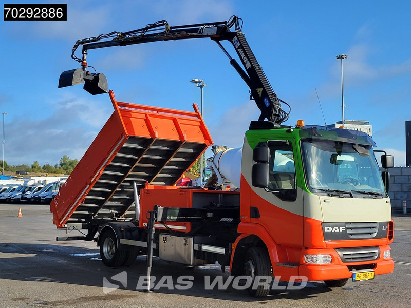 DAF LF45.210 LF 4X2 MKG HLK 66 Crane Kran 5m3 tipper Manual Euro 5 - Caminhão basculante, Caminhão grua: foto 3 DAF LF45.210 LF 4X2 MKG HLK 66 Crane Kran 5m3 tipper Manual Euro 5 - Caminhão basculante, Caminhão grua: foto 3