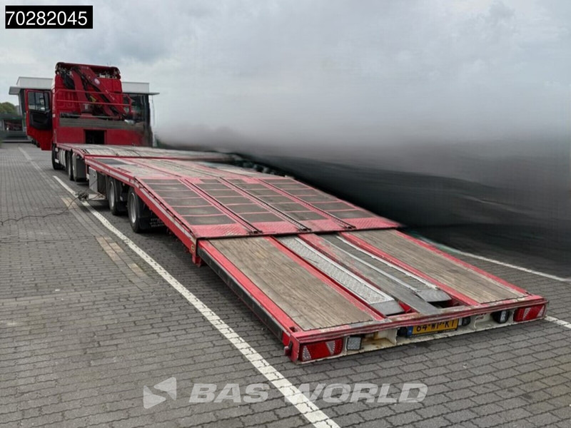 DAF XF 440 6X2 NL-Truck Transporter HMF 900-K2 Kran Winch Lift-Lenkachse Euro 6 - Camião de caixa aberta/ Plataforma, Caminhão grua: foto 3 DAF XF 440 6X2 NL-Truck Transporter HMF 900-K2 Kran Winch Lift-Lenkachse Euro 6 - Camião de caixa aberta/ Plataforma, Caminhão grua: foto 3