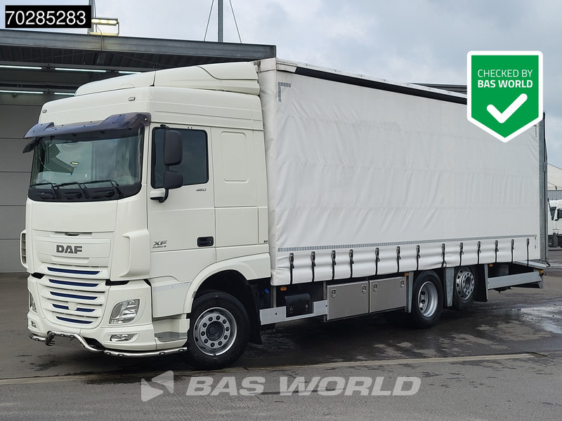 DAF XF 460 6X2 Machine Transporter hydraulic ramp Retarder Lift+Lenkasche Euro 6 - Caminhão transporte de veículos: foto 3 DAF XF 460 6X2 Machine Transporter hydraulic ramp Retarder Lift+Lenkasche Euro 6 - Caminhão transporte de veículos: foto 3