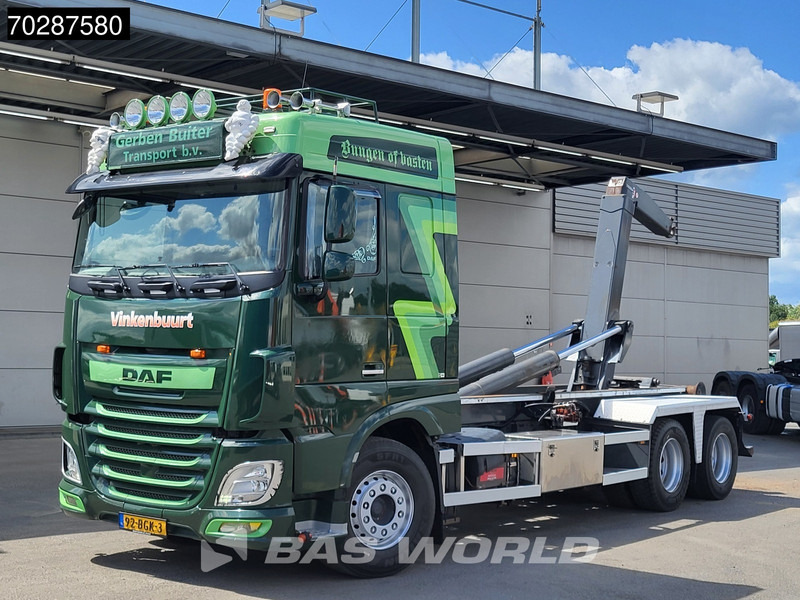 DAF XF 460 XF 6X2 NL-Truck VDL S-25-6400 Hooklift Liftaxle Manual Navi ACC Euro 6 - Caminhão polibenne: foto 3 DAF XF 460 XF 6X2 NL-Truck VDL S-25-6400 Hooklift Liftaxle Manual Navi ACC Euro 6 - Caminhão polibenne: foto 3