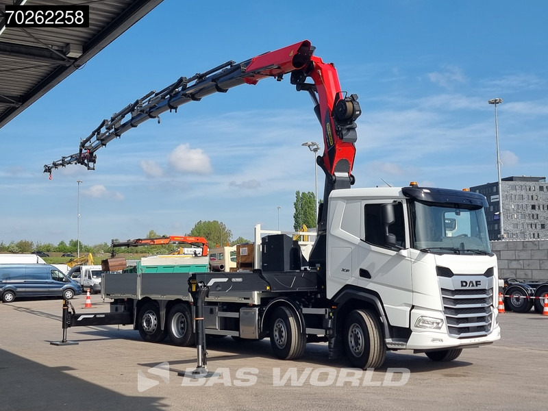 DAF XF 530 8X2 NEW Palfinger PK580 TEC Kran Crane Fly-Jib Winch Lift+Lenkasche Retarder - Camião de caixa aberta/ Plataforma, Caminhão grua: foto 5 DAF XF 530 8X2 NEW Palfinger PK580 TEC Kran Crane Fly-Jib Winch Lift+Lenkasche Retarder - Camião de caixa aberta/ Plataforma, Caminhão grua: foto 5