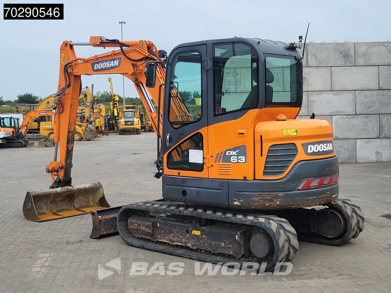 Doosan DX63-3 - Mini escavadeira: foto 5 Doosan DX63-3 - Mini escavadeira: foto 5