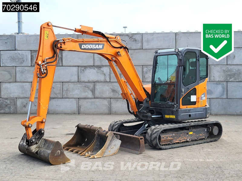 Doosan DX63-3 - Mini escavadeira: foto 1 Doosan DX63-3 - Mini escavadeira: foto 1