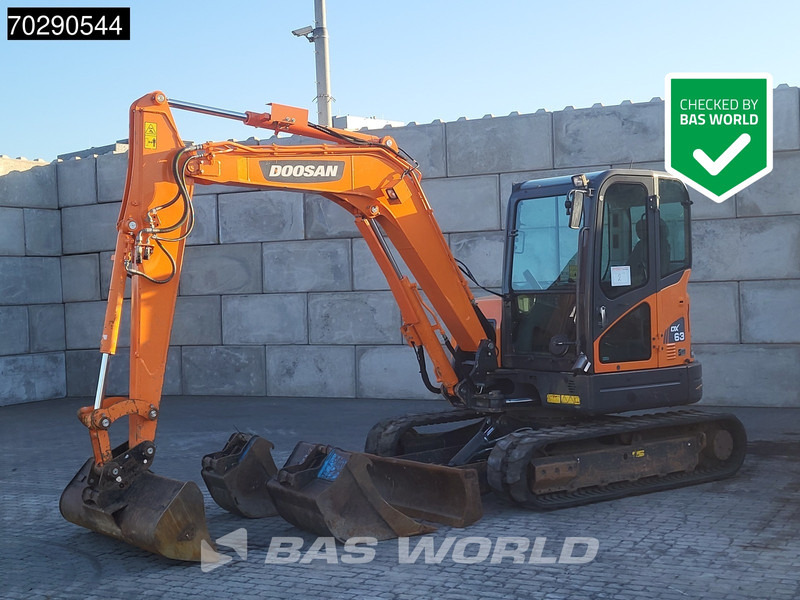 Doosan DX63-3 - Mini escavadeira: foto 1 Doosan DX63-3 - Mini escavadeira: foto 1