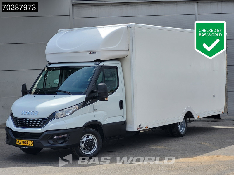 Iveco 35C14 Automaat Luchtvering 530cm lang! Verkoopwagen Bakwagen Airco Cruise Camera Euro6 Meubelbak Plancher Foodtruck Paardenwagen 30m3 - Carrinha de contentor: foto 1 Iveco 35C14 Automaat Luchtvering 530cm lang! Verkoopwagen Bakwagen Airco Cruise Camera Euro6 Meubelbak Plancher Foodtruck Paardenwagen 30m3 - Carrinha de contentor: foto 1