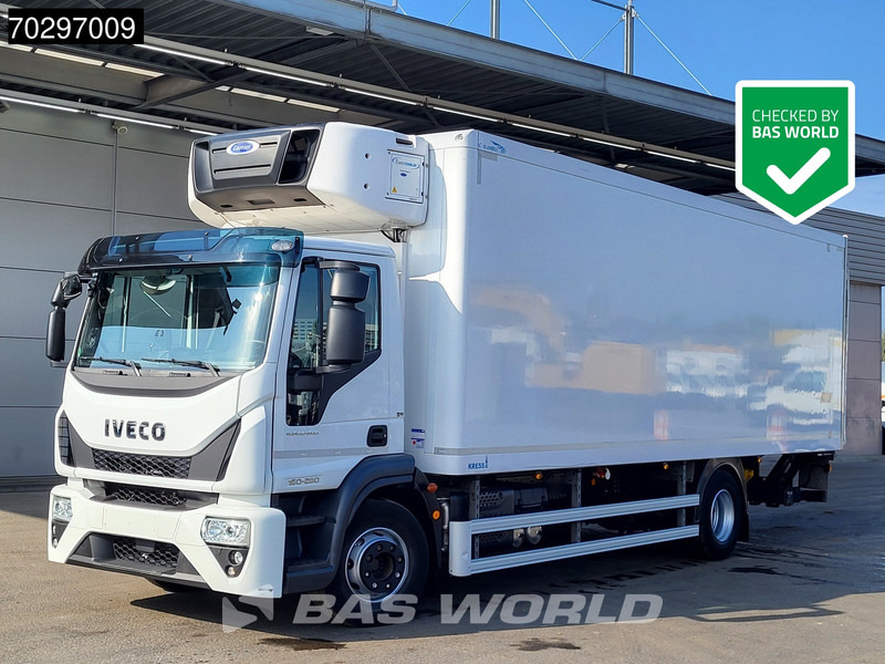 Iveco Eurocargo 160E280 4X2 Carrier Supra 1250 MT 1500kg Ladebordwand Automatic ACC Euro 6 - Caminhão frigorífico: foto 1 Iveco Eurocargo 160E280 4X2 Carrier Supra 1250 MT 1500kg Ladebordwand Automatic ACC Euro 6 - Caminhão frigorífico: foto 1