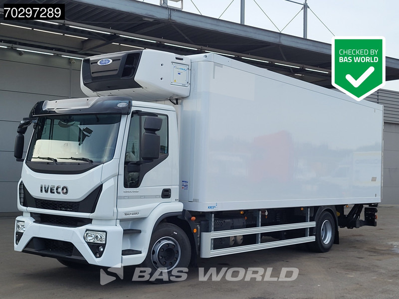 Iveco Eurocargo 160E280 4X2 Carrier Supra 1250Mt 1500kg Ladebordwand Automatic ACC Euro 6 - Caminhão frigorífico: foto 1 Iveco Eurocargo 160E280 4X2 Carrier Supra 1250Mt 1500kg Ladebordwand Automatic ACC Euro 6 - Caminhão frigorífico: foto 1