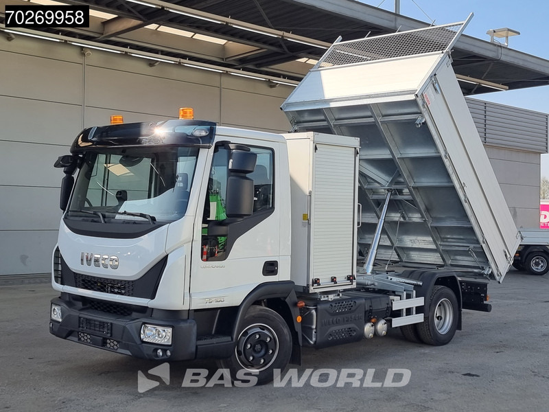 Iveco Eurocargo 75E160 4X2 NEW 7.5tonner 3 sided tipper ACC Automatic Euro 6 - Caminhão basculante: foto 2 Iveco Eurocargo 75E160 4X2 NEW 7.5tonner 3 sided tipper ACC Automatic Euro 6 - Caminhão basculante: foto 2