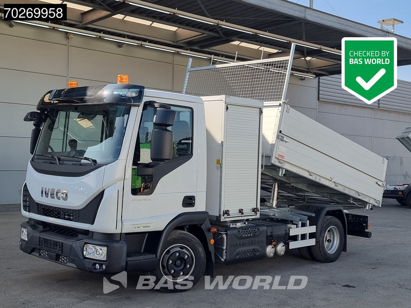 Iveco Eurocargo 75E160 4X2 NEW 7.5tonner 3 sided tipper ACC Automatic Euro 6 - Caminhão basculante: foto 1 Iveco Eurocargo 75E160 4X2 NEW 7.5tonner 3 sided tipper ACC Automatic Euro 6 - Caminhão basculante: foto 1