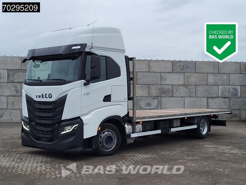 Iveco S-Way 420 4X2 7 meter Open body ACC Navi Automatic Euro 6 - Camião de caixa aberta/ Plataforma: foto 1 Iveco S-Way 420 4X2 7 meter Open body ACC Navi Automatic Euro 6 - Camião de caixa aberta/ Plataforma: foto 1