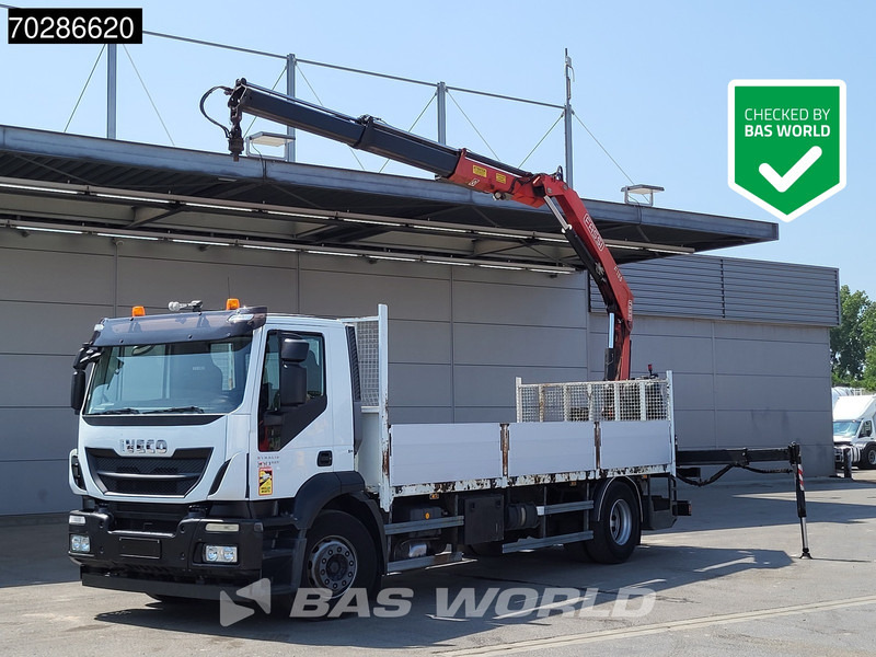 Iveco Stralis 310 4X2 Fassi F135 A.0.22 E Kran Crane Automatic Euro 5 - Camião de caixa aberta/ Plataforma, Caminhão grua: foto 1 Iveco Stralis 310 4X2 Fassi F135 A.0.22 E Kran Crane Automatic Euro 5 - Camião de caixa aberta/ Plataforma, Caminhão grua: foto 1