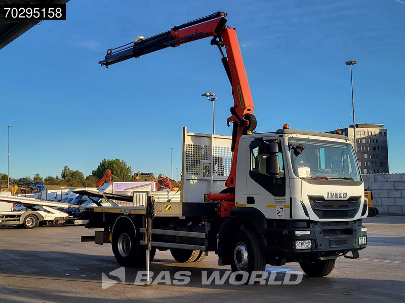 Iveco Stralis 310 4X2 Palfinger PK14002 EH Kran Crane Remote control Big-Axle Euro 6 - Camião de caixa aberta/ Plataforma, Caminhão grua: foto 3 Iveco Stralis 310 4X2 Palfinger PK14002 EH Kran Crane Remote control Big-Axle Euro 6 - Camião de caixa aberta/ Plataforma, Caminhão grua: foto 3