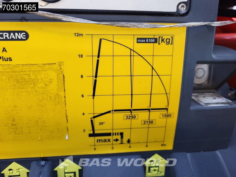 Camião de caixa aberta/ Plataforma, Caminhão grua Iveco Stralis 310 4X2 Palfinger PK14002 EH Kran Crane Steel suspension Euro 6: foto 8