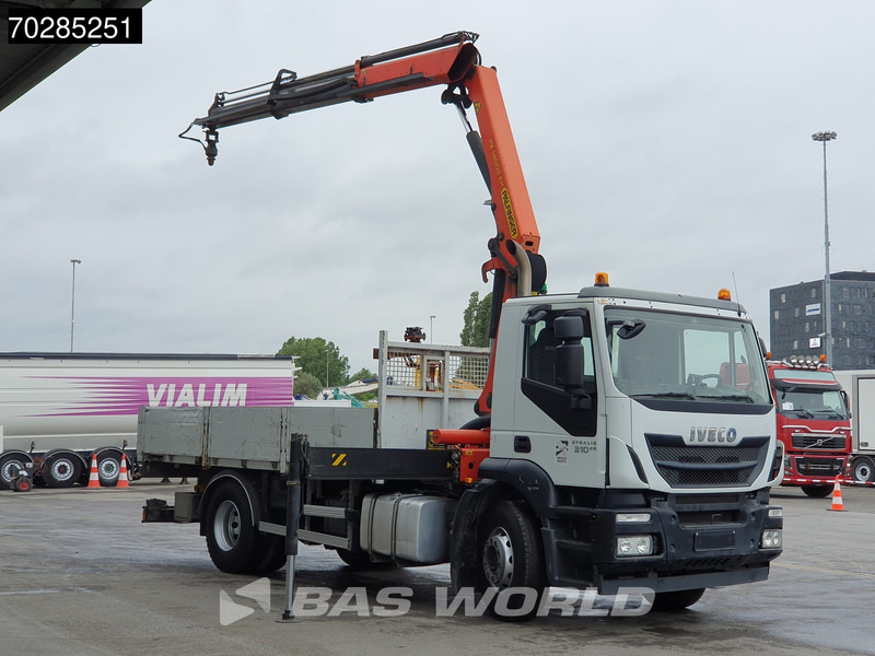 Iveco Stralis 310 4X2 Palfinger PK14002EH kran Crane Steelsuspension Automatic Euro 6 - Camião de caixa aberta/ Plataforma, Caminhão grua: foto 3 Iveco Stralis 310 4X2 Palfinger PK14002EH kran Crane Steelsuspension Automatic Euro 6 - Camião de caixa aberta/ Plataforma, Caminhão grua: foto 3