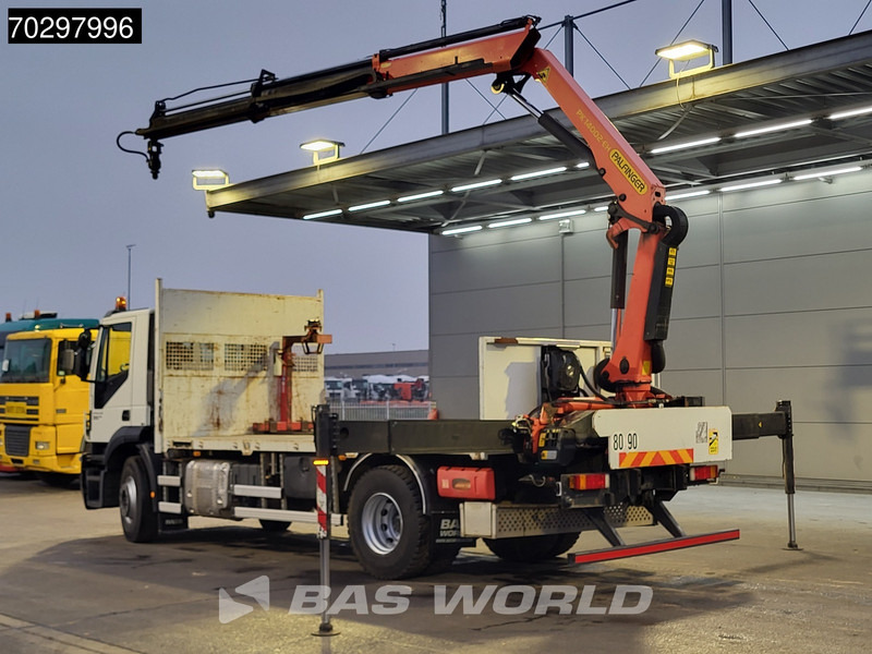 Iveco Stralis 310 Stralis 4X2 Palfinger PK 14002-EH Crane Steelsuspension Automatic Euro 6 - Camião de caixa aberta/ Plataforma, Caminhão grua: foto 2 Iveco Stralis 310 Stralis 4X2 Palfinger PK 14002-EH Crane Steelsuspension Automatic Euro 6 - Camião de caixa aberta/ Plataforma, Caminhão grua: foto 2