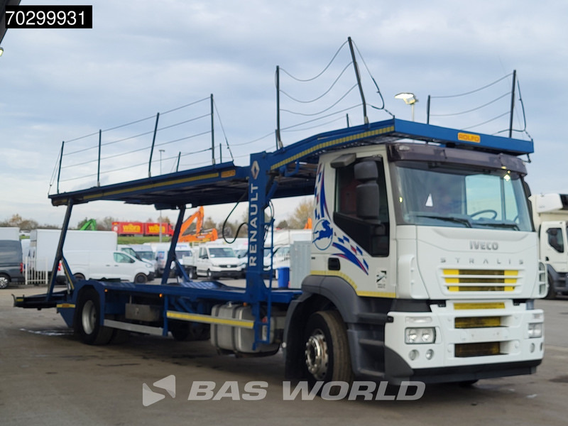 Caminhão transporte de veículos Iveco Stralis 350 4X2 19tons Rolfo Car transporter Winch Manual Euro 3: foto 19