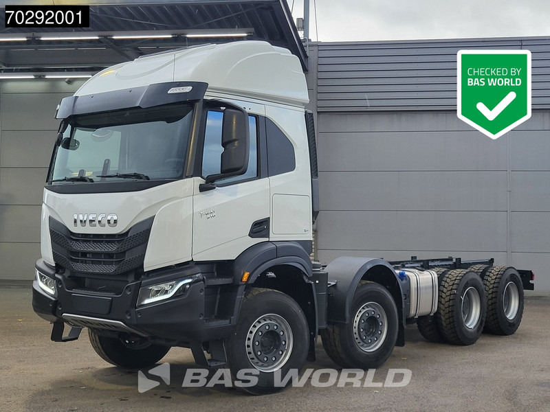 Iveco T-WAY 510 8X4 NEW! Retarder Big-Axle Steelsuspension LED Euro 6 - Caminhão chassi: foto 1 Iveco T-WAY 510 8X4 NEW! Retarder Big-Axle Steelsuspension LED Euro 6 - Caminhão chassi: foto 1