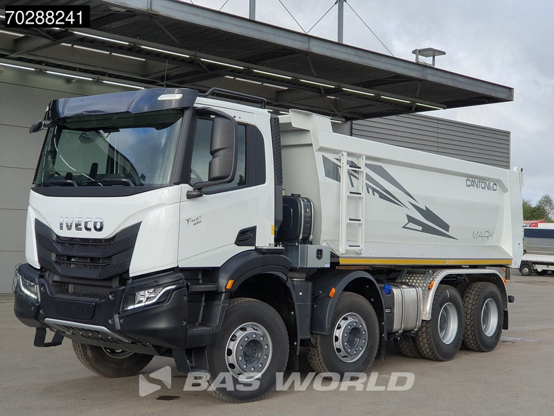 Iveco T-Way 450 8X4 NEW! 20m3 Cantoni tipper Steelsuspension Big-Axle Automatic Euro 6 - Caminhão basculante: foto 5 Iveco T-Way 450 8X4 NEW! 20m3 Cantoni tipper Steelsuspension Big-Axle Automatic Euro 6 - Caminhão basculante: foto 5