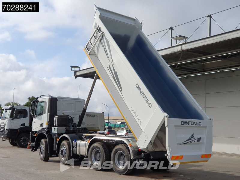 Iveco T-Way 450 8X4 NEW! 20m3 Cantoni tipper Steelsuspension Big-Axle Automatic Euro 6 - Caminhão basculante: foto 2 Iveco T-Way 450 8X4 NEW! 20m3 Cantoni tipper Steelsuspension Big-Axle Automatic Euro 6 - Caminhão basculante: foto 2