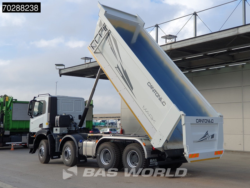 Iveco T-Way 450 8X4 New! 20m3 Cantoni Tipper Steelsuspension Big-Axle Euro 6 - Caminhão basculante: foto 2 Iveco T-Way 450 8X4 New! 20m3 Cantoni Tipper Steelsuspension Big-Axle Euro 6 - Caminhão basculante: foto 2