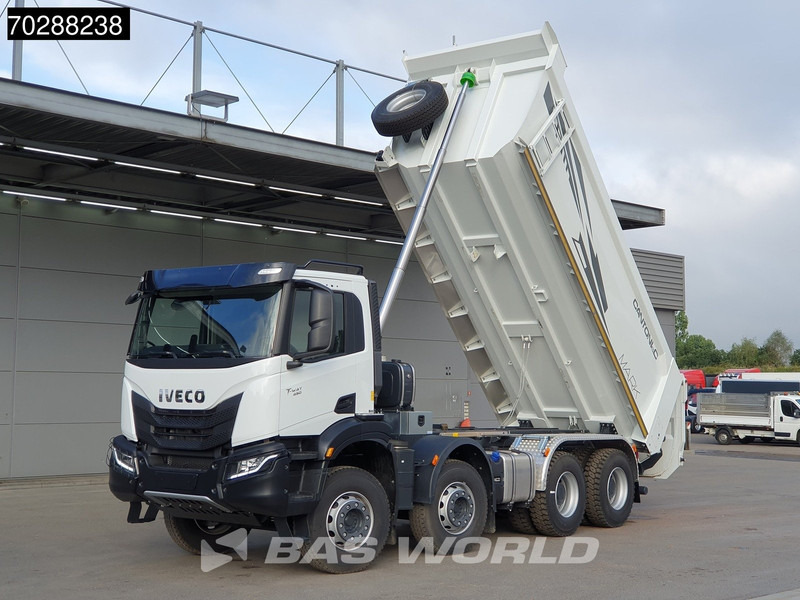 Iveco T-Way 450 8X4 New! 20m3 Cantoni Tipper Steelsuspension Big-Axle Euro 6 - Caminhão basculante: foto 3 Iveco T-Way 450 8X4 New! 20m3 Cantoni Tipper Steelsuspension Big-Axle Euro 6 - Caminhão basculante: foto 3
