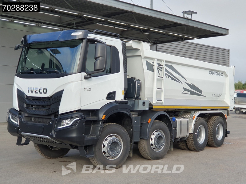Iveco T-Way 450 8X4 New! 20m3 Cantoni Tipper Steelsuspension Big-Axle Euro 6 - Caminhão basculante: foto 5 Iveco T-Way 450 8X4 New! 20m3 Cantoni Tipper Steelsuspension Big-Axle Euro 6 - Caminhão basculante: foto 5