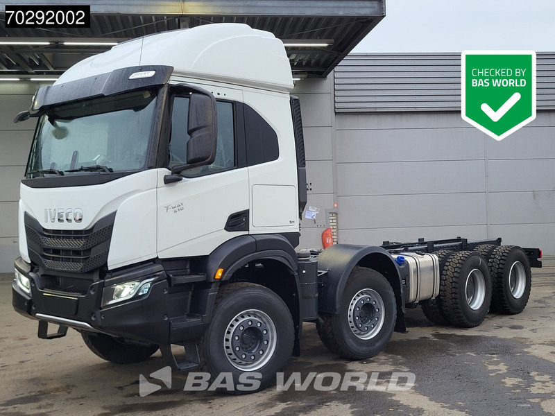 Iveco T-Way 510 8X4 NEW chassis! Retarder Big-Axle Steelsuspension LED Automatic Euro 6 - Caminhão chassi: foto 1 Iveco T-Way 510 8X4 NEW chassis! Retarder Big-Axle Steelsuspension LED Automatic Euro 6 - Caminhão chassi: foto 1