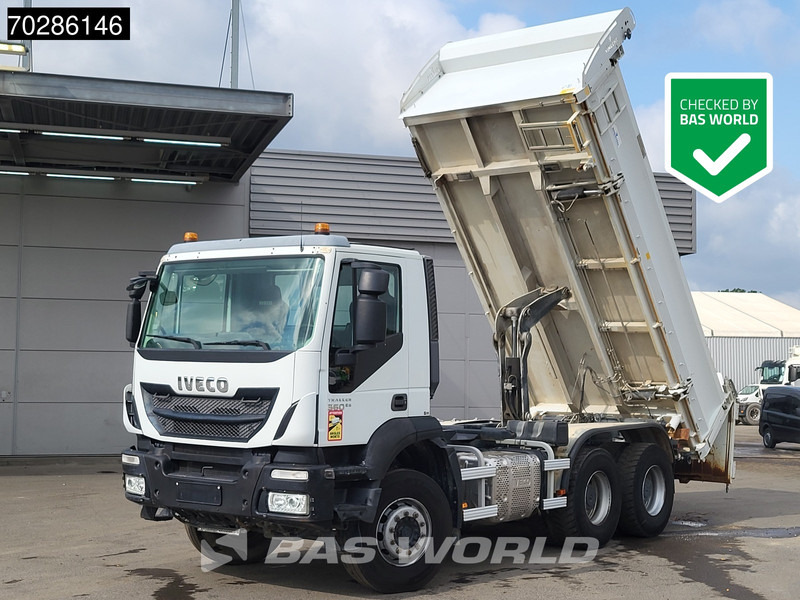 Iveco Trakker 360 6X4 10m3 2-Sided Tipper Steelsuspension Big-Axle Automatic Euro 6 - Caminhão basculante: foto 1 Iveco Trakker 360 6X4 10m3 2-Sided Tipper Steelsuspension Big-Axle Automatic Euro 6 - Caminhão basculante: foto 1