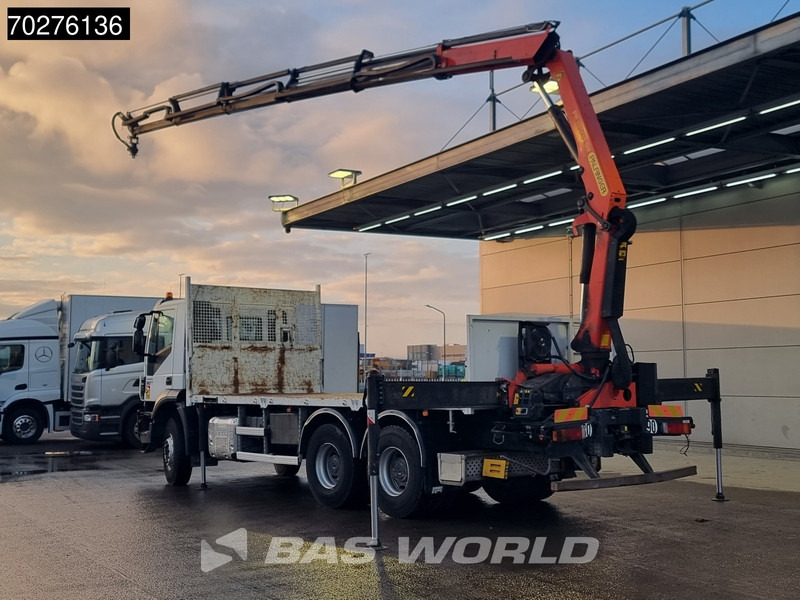 Iveco Trakker 360 6X4 Palfinger PK 18502 SH D Kran Crane Big axle Euro 6 - Camião de caixa aberta/ Plataforma, Caminhão grua: foto 2 Iveco Trakker 360 6X4 Palfinger PK 18502 SH D Kran Crane Big axle Euro 6 - Camião de caixa aberta/ Plataforma, Caminhão grua: foto 2