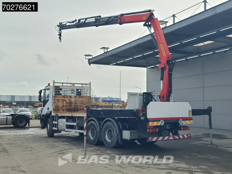 Iveco Trakker 360 6X4 Palfinger PK17.001 SLD Remote Steelsuspension Big-Axle - Camião de caixa aberta/ Plataforma, Caminhão grua: foto 2 Iveco Trakker 360 6X4 Palfinger PK17.001 SLD Remote Steelsuspension Big-Axle - Camião de caixa aberta/ Plataforma, Caminhão grua: foto 2