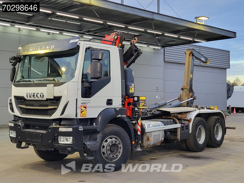 Iveco Trakker 450 6X4 Fassi F120B.2.22 Crane Marrel AL16S50 Retarder Big-axle Euro 6 - Caminhão polibenne, Caminhão grua: foto 3 Iveco Trakker 450 6X4 Fassi F120B.2.22 Crane Marrel AL16S50 Retarder Big-axle Euro 6 - Caminhão polibenne, Caminhão grua: foto 3