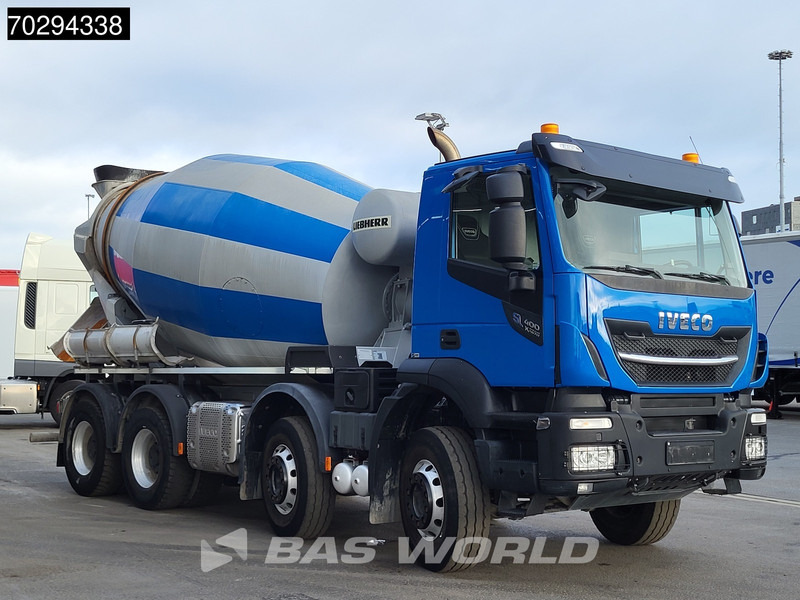 Iveco X-Way 400 X-Way 8X4 Liebherr 9m3 Big-Axle Steelsuspension Euro 6 - Caminhão betoneira: foto 3 Iveco X-Way 400 X-Way 8X4 Liebherr 9m3 Big-Axle Steelsuspension Euro 6 - Caminhão betoneira: foto 3