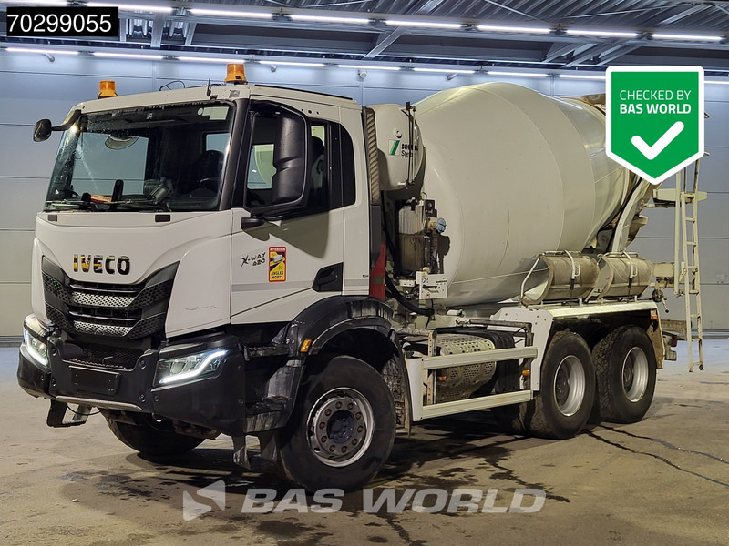 Iveco X-Way 420 6X4 7m3 Stetter Mixer Automatic Retarder Steelsuspension Euro 6 - Caminhão betoneira: foto 1 Iveco X-Way 420 6X4 7m3 Stetter Mixer Automatic Retarder Steelsuspension Euro 6 - Caminhão betoneira: foto 1