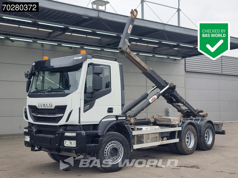 Iveco X-Way 460 6X4 20 Tons HYVA Hook Navi Euro 6 - Caminhão polibenne: foto 1 Iveco X-Way 460 6X4 20 Tons HYVA Hook Navi Euro 6 - Caminhão polibenne: foto 1