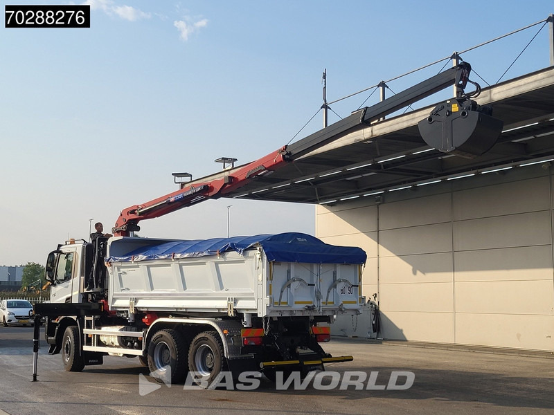 Iveco X-Way 480 6X4 NEW! HMF 2243Z-RCS Z-Crane kran 12m3 KH-Kipper Retarder Big-Axle - Caminhão basculante, Caminhão grua: foto 2 Iveco X-Way 480 6X4 NEW! HMF 2243Z-RCS Z-Crane kran 12m3 KH-Kipper Retarder Big-Axle - Caminhão basculante, Caminhão grua: foto 2