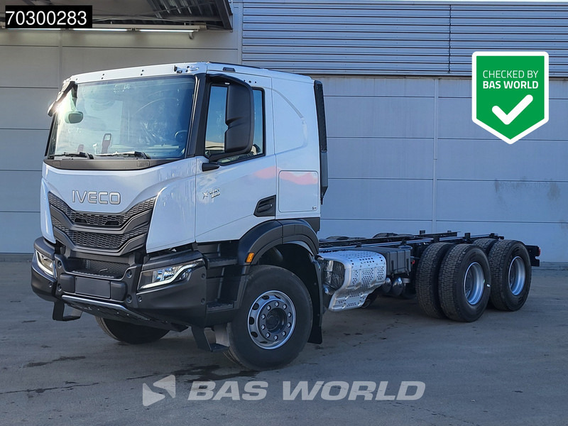 Iveco X-Way 500 X-Way 6X4 NEW 6x4 chassis Sleepercab Rear Air suspension Automatic Euro 6 - Caminhão chassi: foto 1 Iveco X-Way 500 X-Way 6X4 NEW 6x4 chassis Sleepercab Rear Air suspension Automatic Euro 6 - Caminhão chassi: foto 1