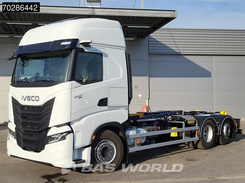 Iveco X-Way 580 6X2 NEW Palfinger PHT20SLD5 Hooklift Lift+steering Axle Automatic Navi ACC LED - Caminhão polibenne: foto 5 Iveco X-Way 580 6X2 NEW Palfinger PHT20SLD5 Hooklift Lift+steering Axle Automatic Navi ACC LED - Caminhão polibenne: foto 5