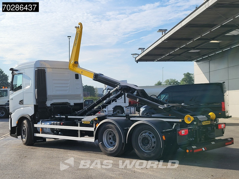 Iveco X-Way 580 6X2 Palfinger PHT20SLD5 Hooklift Lift+steering Axle Automatic Navi ACC LED Euro 6 - Caminhão polibenne: foto 2 Iveco X-Way 580 6X2 Palfinger PHT20SLD5 Hooklift Lift+steering Axle Automatic Navi ACC LED Euro 6 - Caminhão polibenne: foto 2