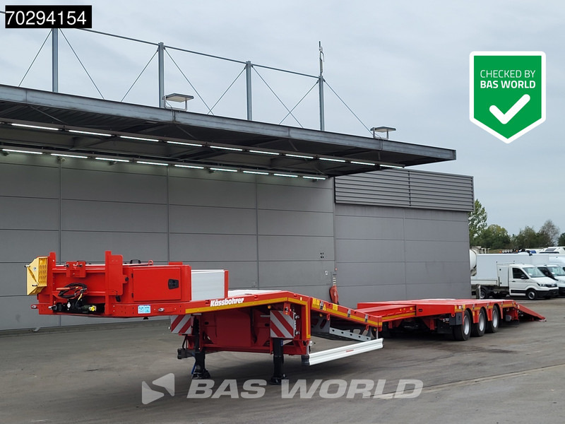 Kässbohrer Hydraulic Bed 450cm Extendable, Lift+Steering Axle - Semireboque baixa: foto 1 Kässbohrer Hydraulic Bed 450cm Extendable, Lift+Steering Axle - Semireboque baixa: foto 1