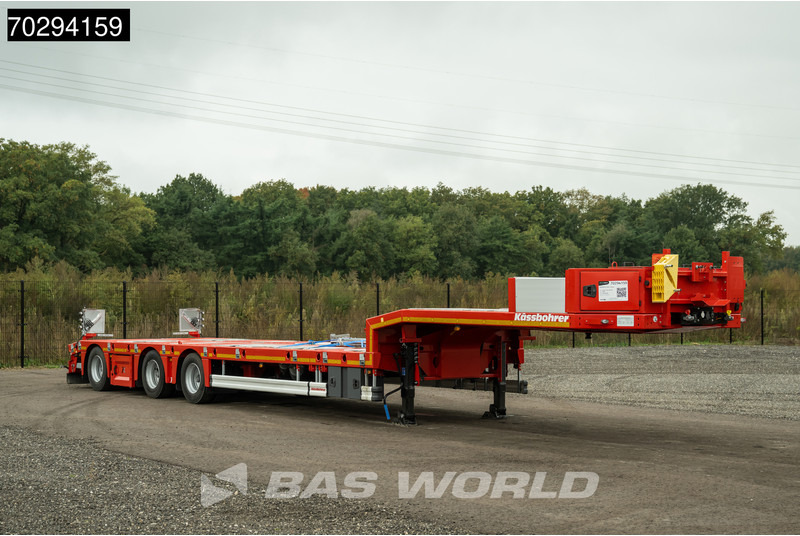Kässbohrer LB3E 3 axles Extendable 600cm Lift+Steering Axle Scand. - Semireboque baixa: foto 5 Kässbohrer LB3E 3 axles Extendable 600cm Lift+Steering Axle Scand. - Semireboque baixa: foto 5