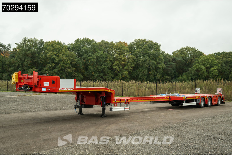 Kässbohrer LB3E 3 axles Extendable 600cm Lift+Steering Axle Scand. - Semireboque baixa: foto 2 Kässbohrer LB3E 3 axles Extendable 600cm Lift+Steering Axle Scand. - Semireboque baixa: foto 2