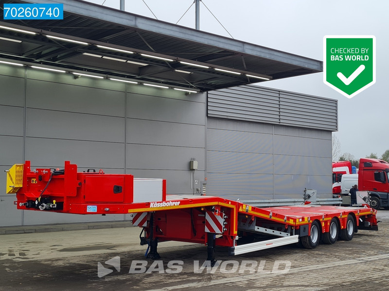 Kässbohrer LB3E Ausziehbar Bis:13,75m Lift+Lenkachse - Semireboque baixa: foto 1 Kässbohrer LB3E Ausziehbar Bis:13,75m Lift+Lenkachse - Semireboque baixa: foto 1