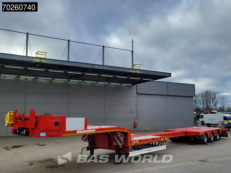 Kässbohrer LB3E Ausziehbar Bis:13,75m Lift+Lenkachse - Semireboque baixa: foto 2 Kässbohrer LB3E Ausziehbar Bis:13,75m Lift+Lenkachse - Semireboque baixa: foto 2