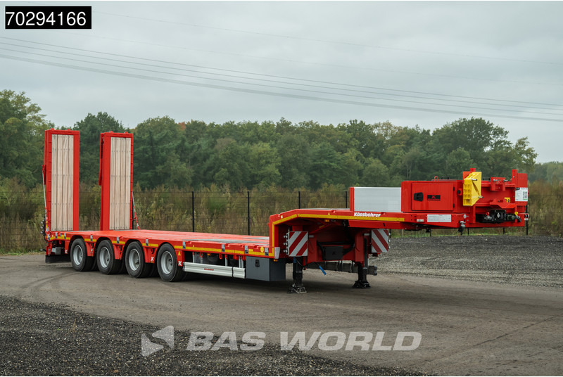 Kässbohrer LB4E 3 axles Extendable Ramps 1x Lift 3x Steering Axle - Semireboque baixa: foto 5 Kässbohrer LB4E 3 axles Extendable Ramps 1x Lift 3x Steering Axle - Semireboque baixa: foto 5